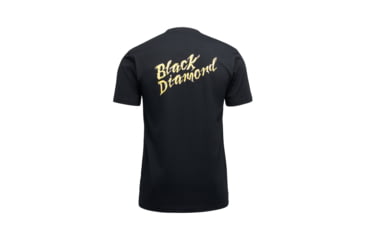 Image of Black Diamond Shredded Short Sleeve Tee - Mens, Black, Small, AP7524920002SML1