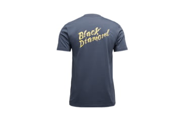 Image of Black Diamond Shredded Short Sleeve Tee - Mens, Charcoal, Medium, AP7524920038MED1