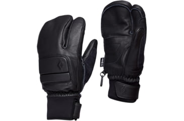 Image of Black Diamond Spark Finger Gloves, Smoke, Extra Large, BD8018780006XL1