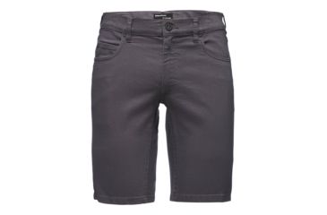 Image of Black Diamond Stretch Font Shorts - Mens, Anthracite, 34, AP75012200010341