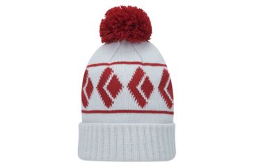Image of Black Diamond Tom Pom Beanie - Mens -Aluminum-One Size