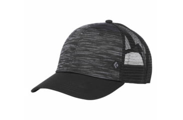 Image of Black Diamond Trucker Hat, Ash-Black, APFX7L9003ALL1