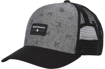 Image of Black Diamond Trucker Hat, Chambray/Black, One Size, APFX7L9017ALL1