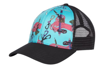 Image of Black Diamond Trucker Hat, Gear Print, APFX7L9104ALL1
