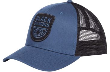 Image of Black Diamond Trucker Hat, Ink Blue/Black, APFX7L9108ALL1