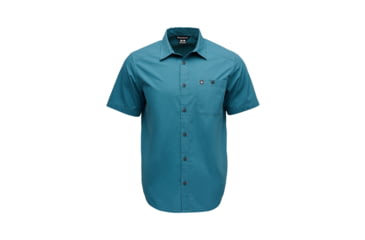 Image of Black Diamond Wingate Short Sleeve Shirt - Mens, Creek Blue, Extra Large, AP7530114064XLG1