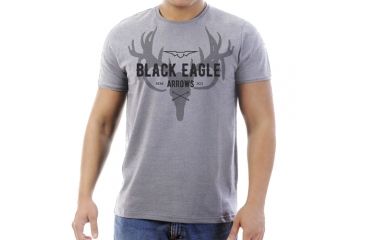 Image of Black Eagle Arrows NEXT LEVEL Legacy T-shirt - Gray - XL, Gray, XL Legacy-TSHIRT-0008