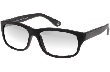 Image of Black Forever 620 Rx Glasses - Mat Wood Black