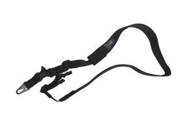 Image of Black Rain Ordnance Single Point Sling With Silver Logo