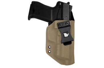 Image of Black Rhino Concealment Concealed Carry IWB Holster System / Springfield Armory, Model Springfield Armory TRP 1911 5in w/ Rail, Left Handed Shooter, Cant 0 Degrees, Desert Tan, 191204638981