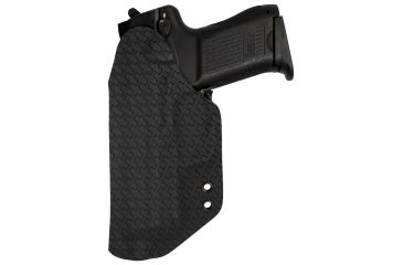 Image of Black Rhino Concealment Concealed Carry IWB Holster System / CZ, Model CZ 75 P01, Right Handed Shooter, Cant 0 Degrees, Basketweave, 191204141177