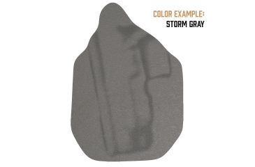 Image of Black Rhino Concealment Tac Carrier OWB Holster System w/ Light Holster - Springfield Armory, Model Springfield Armory XD MOD 2 3.0in 9/40, LHded Shooter, Cant 0 Degrees, Storm Gray, 191204946307
