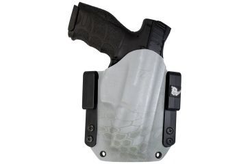 Image of Black Rhino Concealment Tac Carrier OWB Holster System w/ Light Holster - Springfield Armory, Model Springfield Armory XD MOD 2 3.0in 9/40, LHded Shooter, Cant 0 Degrees, Kryptek Yeti, 191204946277