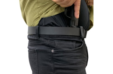 Image of Black Scorpion Outdoor Gear FNH 509 Compact IWB Kydex Full Profile Holster, Right Hand, Carbon Fiber, HC22-TUCKFC-FN509-CFRH