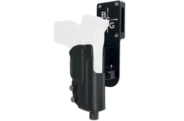 Image of Black Scorpion Outdoor Gear FNH 509 Compact/Midsize Pro Heavy Duty Competition Holster, Left Hand, Black Shell / Black, HCD1-USPSABS-FN509BKLH