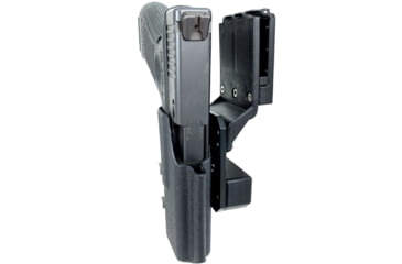 Image of Black Scorpion Outdoor Gear Glock 17, 19, 19X, 22, 44, 45 Pro Competition Holster, Left Hand, Black, HC04-USPSA-GL17BKLH