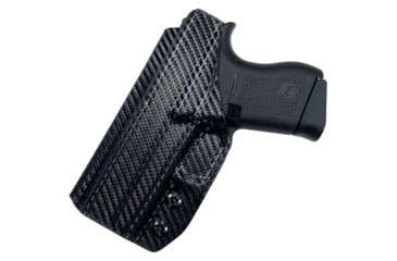 Image of Black Scorpion Outdoor Gear Glock 42, 43, 43X IWB Full Profile Holster, Right Hand, Carbon Fiber, HC21-IWB01-GL43-CFRH