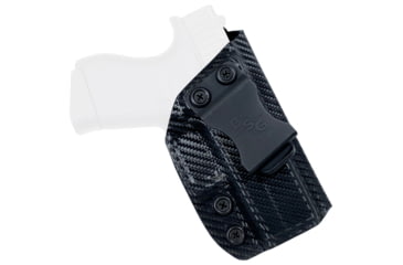 Image of Black Scorpion Outdoor Gear Glock 42, 43, 43X IWB Full Profile Holster, Right Hand, Carbon Fiber, HC21-IWB01-GL43-CFRH