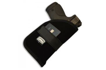 Image of Black Scorpion Outdoor Gear Pocket Holster Ambidextrous W2, Black, Fit Gun 42,43,26,27,28,33. Cz 2079 Ram. S&amp;W MP Sh, HC13-IWB05-BSGPNW2-BKRH