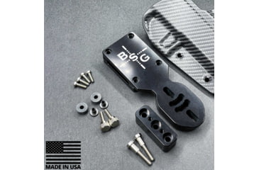 Image of Black Scorpion Outdoor Gear Pro Heavy Duty Competition Kydex OWB Holster, Canik SFx Rival, Right Hand, Blue Shell Carbon Fiber, HCD3-USPSABS-SFXRIVALCFRH