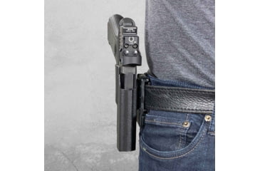 Image of Black Scorpion Outdoor Gear Pro IDPA Competition OWB Holster, Canik SFx Rival Pro, Right Hand, Black, HC03-IDPA-SFXRIVALBKRH