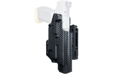 Image of Black Scorpion Outdoor Gear Pro IDPA Competiton OWB Holster, Canik SFx Rival w/ Streamlight TLR7/TLR8 , Right Hand, Carbon Fiber, HC03-IDPA-RIVALTLR8-CF