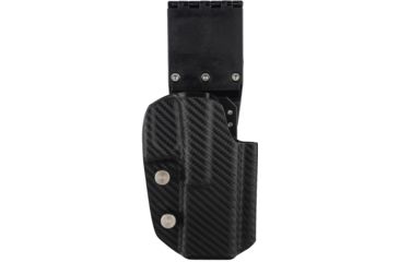 Image of Black Scorpion Outdoor Gear Pro USPSA Competition Holster, Right Hand, GLOCK 17/ 19/ 19X/ 22/ 45, 4.02 - 4.49in Barrel, 1.5 - 1.75in Belts, Kydex, Carbon Fiber, HC04-USPSA-GL17CFRH