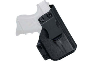 Image of Black Scorpion Outdoor Gear Glock 26, 27, 33 w/ TLR-6 IWB Full Profile Holster, Right, Black, HC21-IWB01-G26TLR6-BKRH