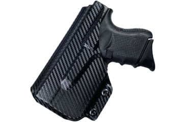 Image of Black Scorpion Outdoor Gear Glock 26, 27, 33 w/ TLR-6 IWB Full Profile Holster, Right, Carbon Fiber, HC21-IWB01-G26TLR6-CFRH