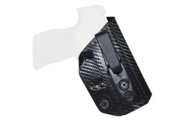Image of Black Scorpion Outdoor Gear Sig Sauer P365 IWB Kydex Full Profile Tuckable Holster, Right Hand, Carbon Fiber, HC22-TUCKFC-P365-CFRH