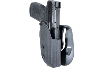 Image of Black Scorpion Outdoor Gear Smith &amp; Wesson M&amp;P9 M&amp;P40 5in OWB Kydex Paddle Holster, Right Hand, Black, HC03-PADDLE-MP5BKRH