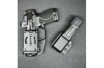 Image of Black Scorpion Outdoor Gear Staccato C2 Pro IDPA Competition Holster, Right, Black, HC03-IDPA-STAC2-BKRH