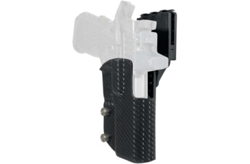 Image of Black Scorpion Outdoor Gear Staccato P DUO Pro Competition Holster, Right, Carbon Fiber, HC04-USPSA-STACP-CFRH