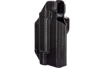Image of Black Scorpion Outdoor Gear Staccato Xc w/X300 OWB Quick Release Belt Loop Holster, Right Hand, Carbon Fiber, HC28-QRLP-STAXC300-CFRH