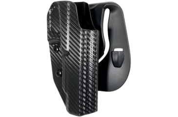 Image of Black Scorpion Outdoor Gear Tanfoglio Stock 2 OWB Kydex Paddle Holster, Right, Carbon Fiber, HC03-PADDLE-STOCKIICFRH