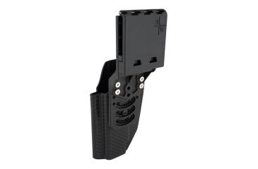 Image of Black Scorpion Outdoor Gear USPSA New Gen Pro Competition Holster for Glock34, Right Hand, Carbon Fiber, HC04-USPSA1-GL34BCFRH