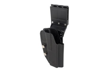 Image of Black Scorpion Outdoor Gear USPSA New Gen Pro Competition Holster for Glock34, Right Hand, Black, HC04-USPSA1-GL34BKRH