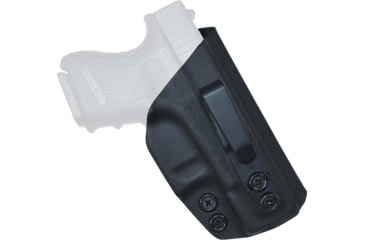 Image of Black Scorpion Outdoor Gear Walther PDP 4.5 IWB Kydex Full Profile Tuckable Holster, Right, Black, HC22-WALTHERPDP-BKRH