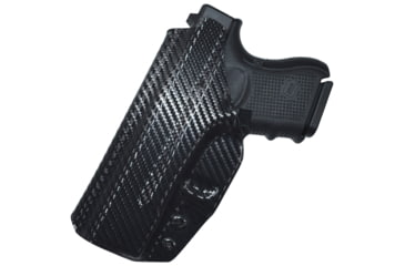 Image of Black Scorpion Outdoor Gear Walther PDP 4.5 IWB Kydex Full Profile Tuckable Holster, Right, Carbon Fiber, HC22-WALTHERPDP-CFRH