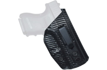 Image of Black Scorpion Outdoor Gear Walther PDP 4.5 IWB Kydex Full Profile Tuckable Holster, Right, Carbon Fiber, HC22-WALTHERPDP-CFRH