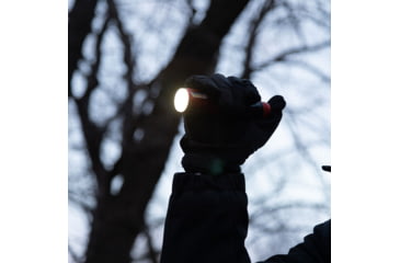 Image of Blackfire-Klein Outdoors Rechargeable LED Flashlight Lantern, Lithium-Ion, White, 500 Lumen, Black/Orange, BBM6412