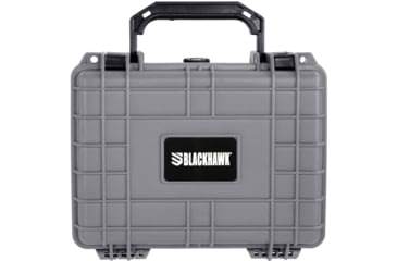 Image of BlackHawk 9.12in Compact Waterproof Gear Hard Case with Foam, Gray, Compact, BH00042-GRA