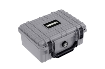 Image of BlackHawk 9.12in Compact Waterproof Gear Hard Case with Foam, Gray, Compact, BH00042-GRA
