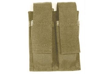 Image of BlackHawk Belt Mounted Double Magazine Pouch, Coyote Tan 51PM01CT