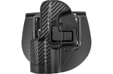 Image of BlackHawk CQC SERPA Holster - Carbon Fiber Finish, H&amp;K USP Compact, Black, Left Hand
