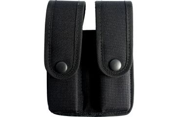 Image of BlackHawk Divided Pistol Magazine Case Black Nylon Double  Stack 44A057BK