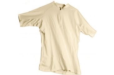 Image of Blackhawk Engineered Fit Shirt, Short Sleeve, 1/4 Zip, Coyote Tan, 3XLarge, 84BS02CT-3XL