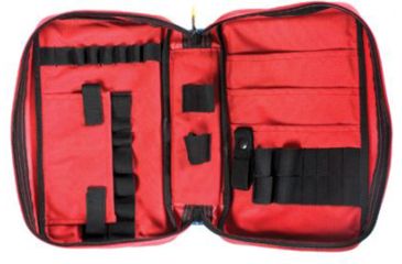 Image of Blackhawk Fire/EMS STOMP II Med Pack Accessory Pouch w/ Blue handle, Black 60ES02BK