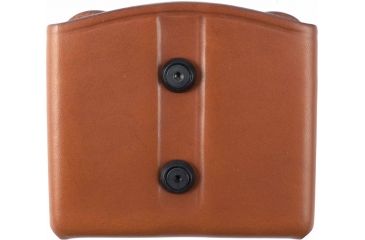 Image of Blackhawk Leather Dual Magazine Pouch, Brown, Single Stack - 420902BN