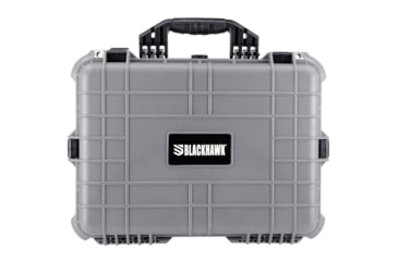 Image of BlackHawk Medium 20in Waterproof Gear/Gun Hard Case w/ Foam, Gray, Large, BH00002-GRA
